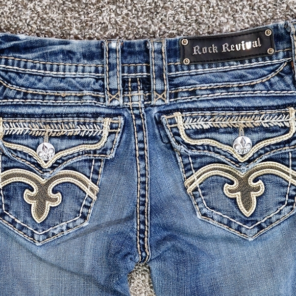 Rock Revival Jeans Size 25 Boot - Picture 7 of 7